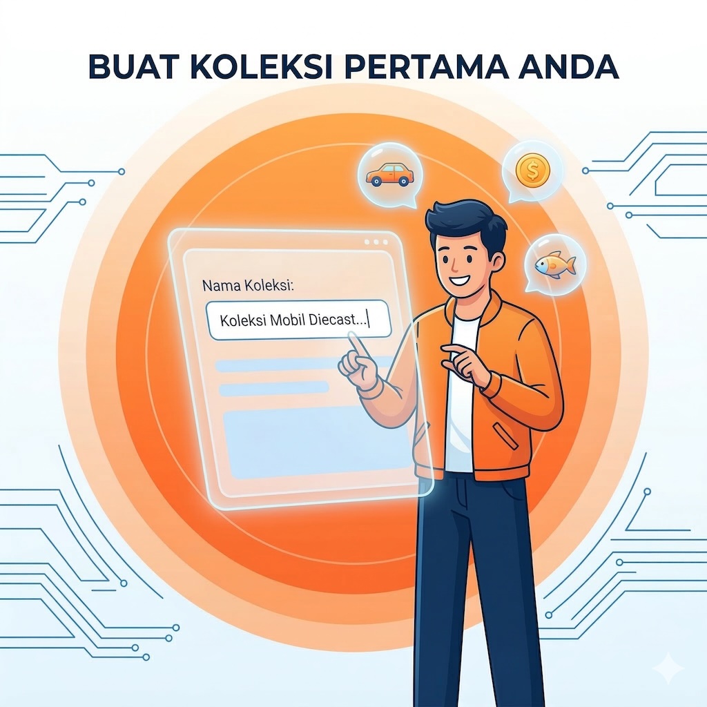 Onboarding buat koleksi